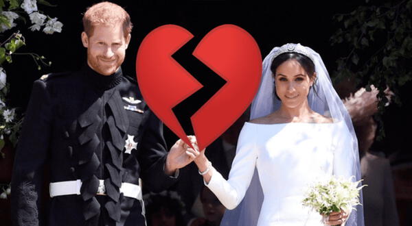 Meghan y el príncipe Harry se divorcian.