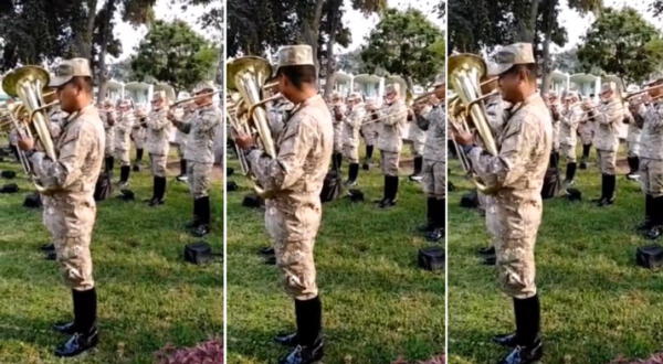 Banda del Ejército peruano se hace viral al tocar mambo de Yma Sumac