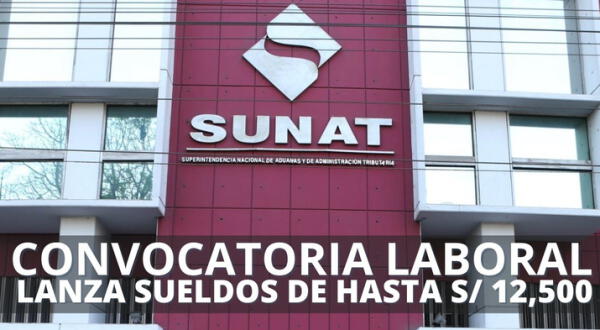 convocatoria laboral de Sunat