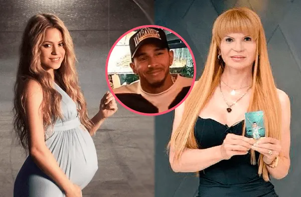 Mhoni Vidente asegura que Shakira estaría embarazada de deportista; ¿será de Hamilton?