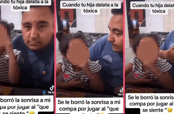 Niña delata infidelidad de su mamá mientras jugaba a verdades con su papá y el final fue inesperado