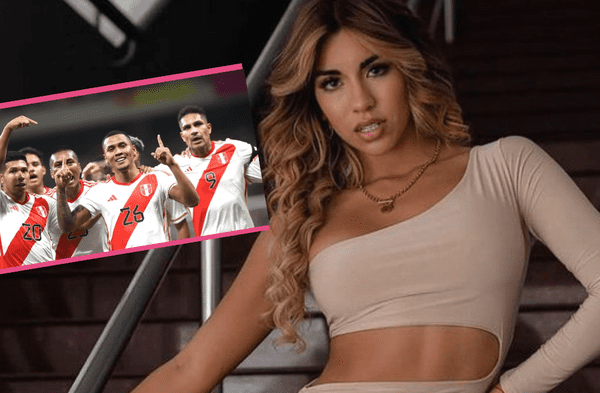 Gabriela Herrera presume que futbolistas peruanos andas tras de ella aunque los chotea