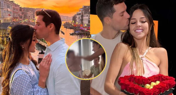 Patricio Parodi y Luciana Fuster enternecen las redes sociales. wapa.pe