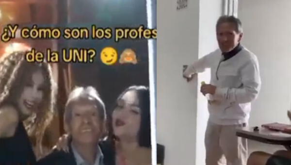 El profesor de la UNI se volvió viral en las redes sociales. wapa.pe