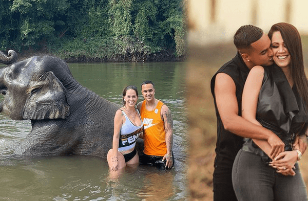 Melissa Klug y Jesús Barco se muestran más enamorados que nunca