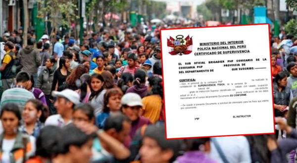 ¿Qué es el Certificado de Supervivencia y por qué fue prohibido por el Estado peruano?