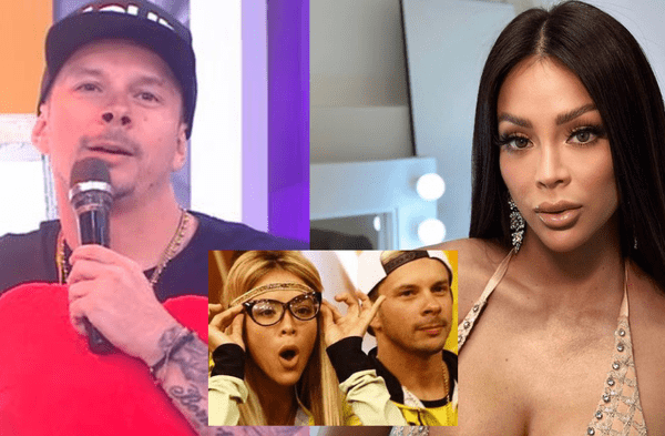 Mario Hart le 'tiraba maíz' a Sheyla Rojas en 'Combate'