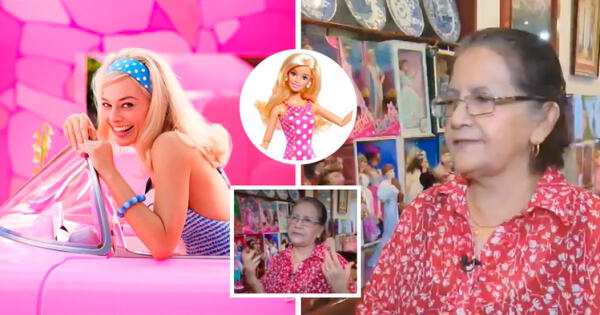¡Impresionante! Mujer sorprende con la colección más grande de Barbie en Perú