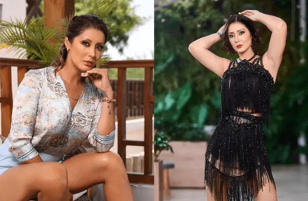 Karla Tarazona causa sensación al lucir un vestido de novia de estilo vanguardista