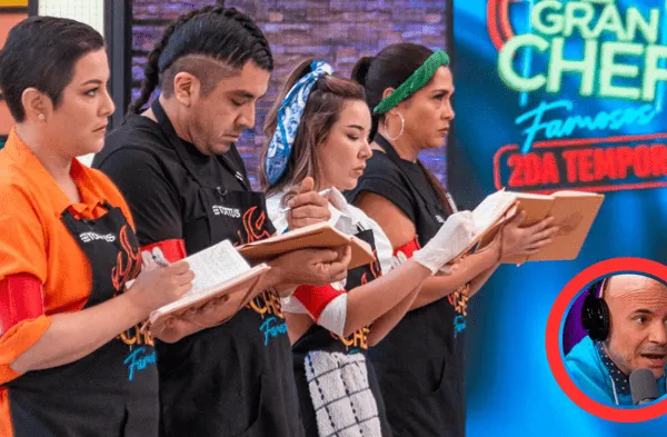 "El gran chef, famosos" es uno de los programas más vistos de la TV.