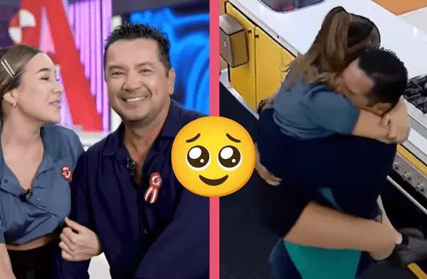 Ale Fuller y su papá