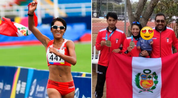 Esposos del Perú ganan medallas de oro en Sudamericano de atletismo