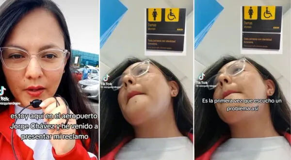 Peruana lanza comentario transfóbico sobre los baños del aeropuerto Jorge Chávez y se viraliza en TikTok