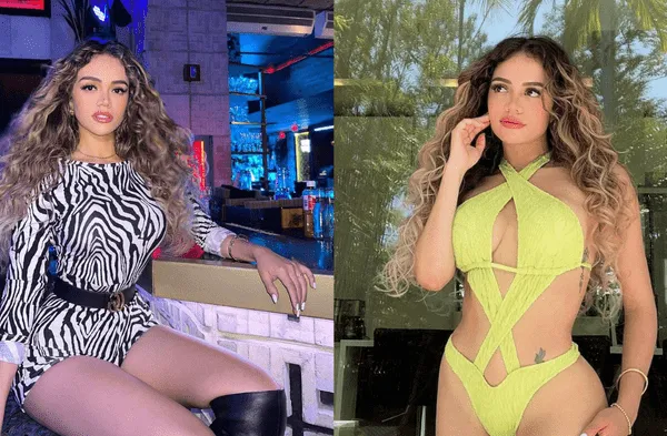 Mayra Goñi causó sensación en Miami con un brillante look metálico de infarto