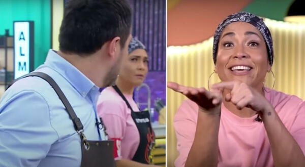 Así fue la escena de celos de Giacomo Bocchio hacia Katia Palma que encendió El Gran Chef Famosos