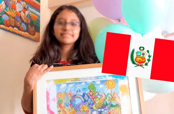 Lorena Anicama López, estudiante peruana de 12 años gana prestigioso concurso mundial de dibujo