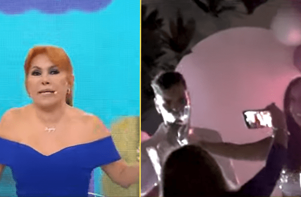 Magaly Medina condena actitud del 'Activador' en la fiesta de Melissa Paredes: "¿Así es su cara?"