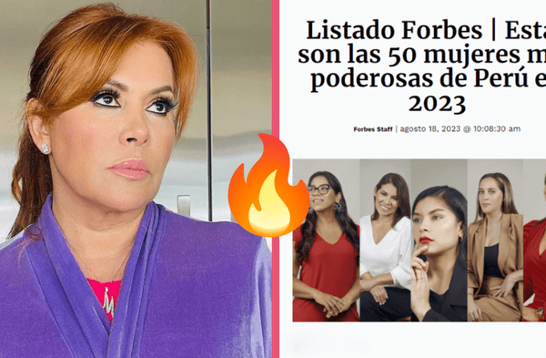 Magaly Medina sobre Forbes y su lista de 50 mujeres poderosas del Perú