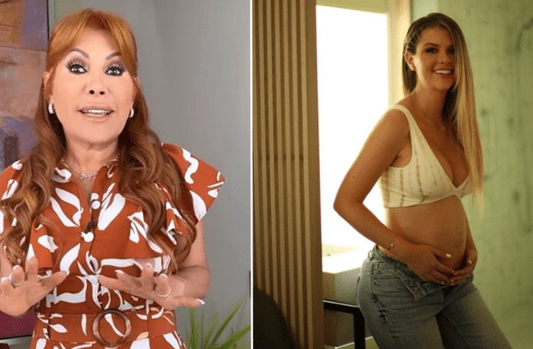 Magaly cuestiona el veloz embarazo de Brunella con Richard Acuña: "Muy sospechoso, ¿no?"