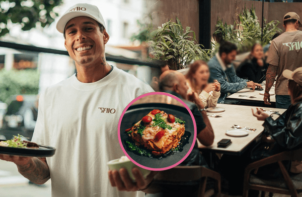 Hugo García abrió su propio restaurante