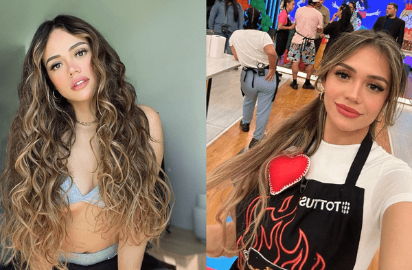 Mayra Goñi evoca su personaje de 'Yuru la princesa amazónica' con icónico look tejido