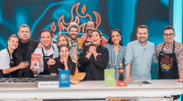 "El Gran Chef, famosos" Natalia Salas y Ricardo Rondón volvieron al reality de Latina