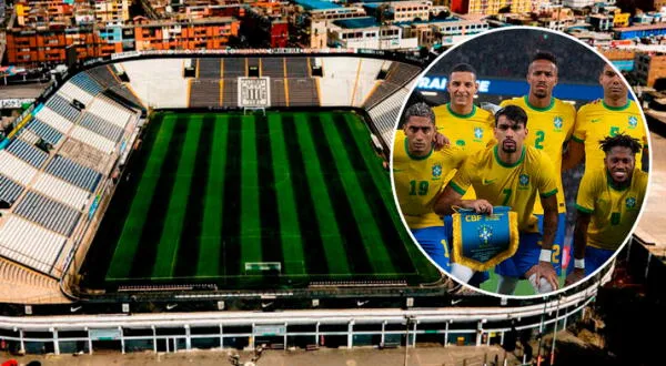 La selección de Brasil entrenará en el Estadio Matute de Alianza Lima