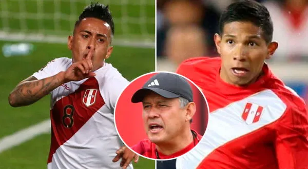 El entrenador de la selección peruana, Juan Reynoso, no convocó a Edison Flores y Christian Cueva