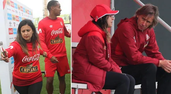 Romina Antoniazzi fue la primera jefa de prensa en la selección peruana