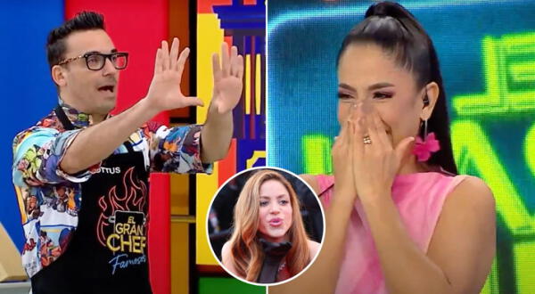 Santi Lesmes deja en 'shock' tras confundir a Nelly Rossinelli con Shakira en El Gran Chef Famosos