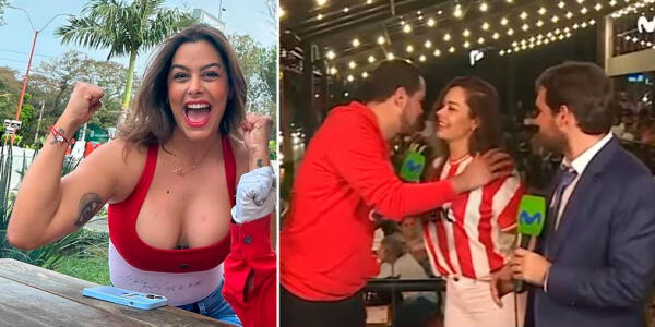 Larissa Riquelme sorprendió a los panelistas de 'Al Angulo'