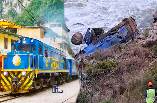 Machu Picchu: descarrilamiento de tren dejó 1 muerto y 2 heridos