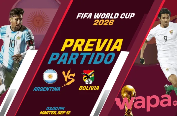 VER EN VIVO el Bolivia vs. Argentina: ¿en qué canales trasmiten el partido por las Eliminatorias 2026?