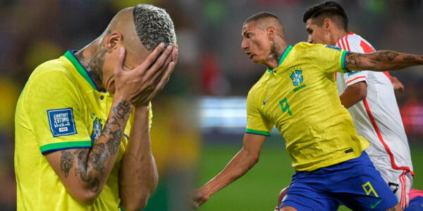 El delantero de Brasil no anotó en la fecha doble de la Elimiantoria al Mundial 2026