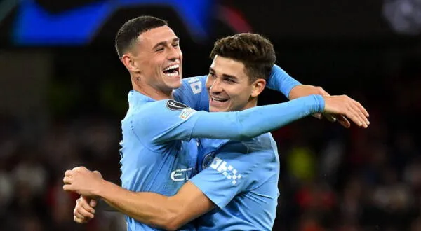 Manchester City venció por 3-1 a Estrella Roja por la Champions League con doblete de Julián Álvarez