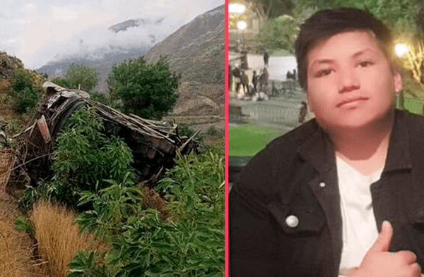 Joven se salvó de la muerte tras llegar tarde al bus que cayó a abismo en Huancavelica