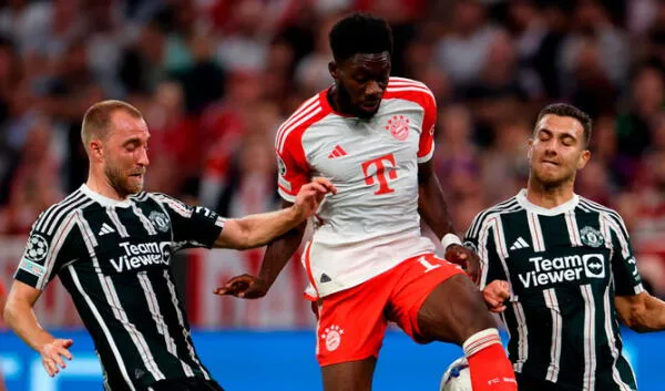 Bayern venció 4-3 a Manchester United en un vibrante partido por la Champions League