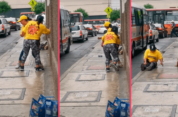 Vendedoras conmueven TikTok tras ser captadas divirtiéndose jugando como niñas en las calles llimeñas