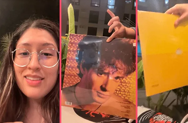 ¡Superó sus expectativas! Joven recibe vinilo de Cerati en vez de flores amarillas: "El verdadero ramo"