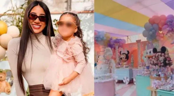 Samahara Lobatón revela el cuantioso gasto en la celebración de cumpleaños de su pequeña