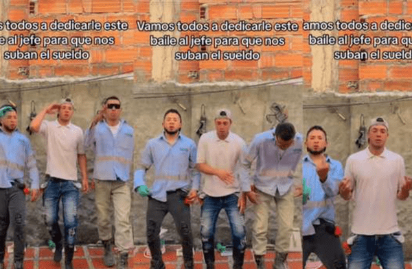 Obreros son DESPEDIDOS por andar bailando el jefe de Shakira en construcción