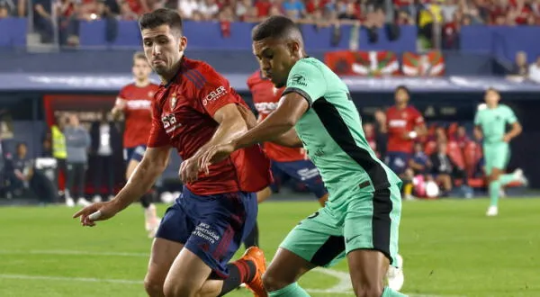 Atlético de Madrid venció por 2-0 a Osasuna y escaló posiciones en LaLiga