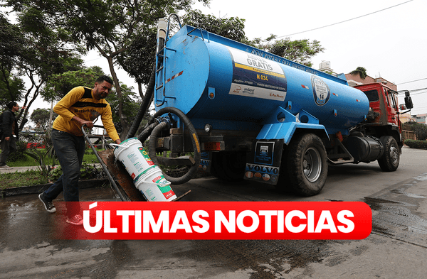 Corte de agua en Lima 2023: últimas noticias de Sedapal sobre las zonas que serán afectadas