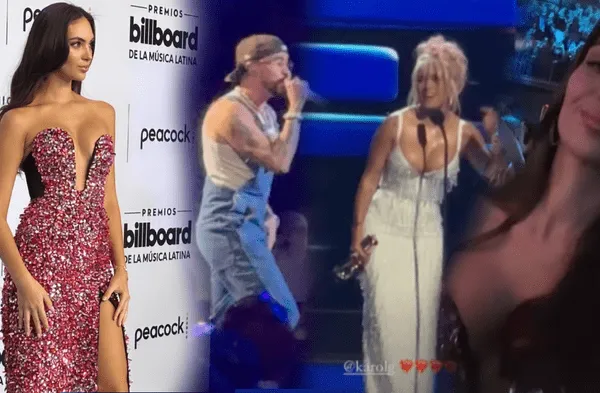 Natalie Vértiz brilla en Latin Billboards 2023 y se codea con Bad Bunny y Karol G