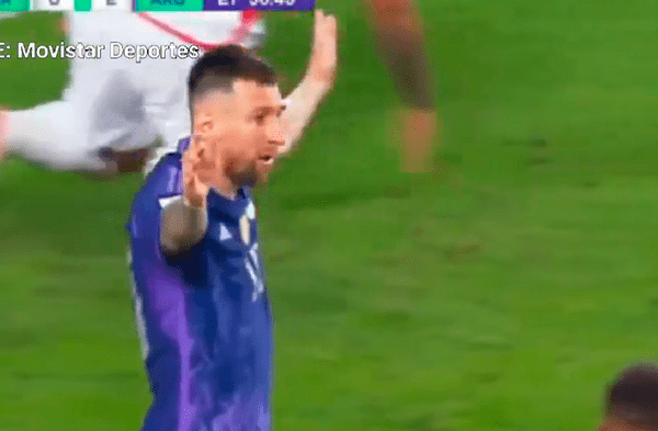 Perú vs. Argentina: Messi anota un gol insólito ante Perú; pero árbitro lo anula
