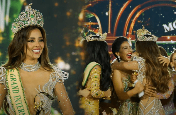 Así reaccionaron las compañeras de Luciana Fuster con su triunfo en el Miss Grand Internacional 2023