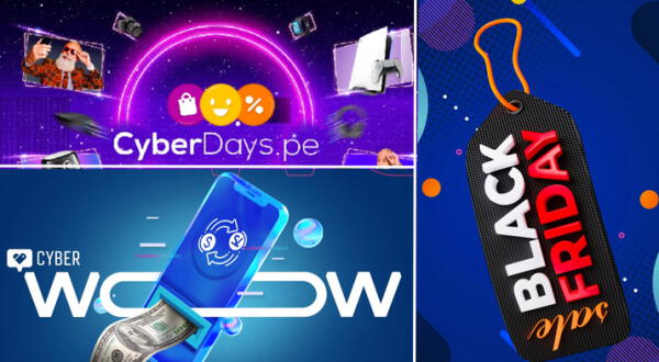 ¿Te perdiste el Cyber Wow? Aquí te damos el calendario del Black Friday, Cyber Days y otras ofertas