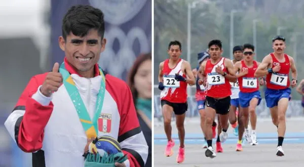 Luis Ostos se mostró muy orgulloso por ganar la medalla de bronca en Santiago 2023