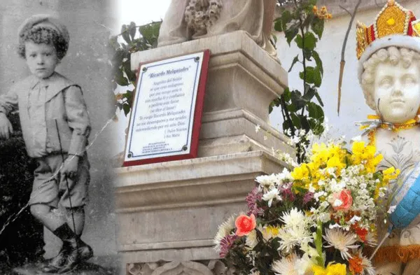 El niño Ricardito es una de las figuras más visitadas en el cementerio Presbítero Maestro