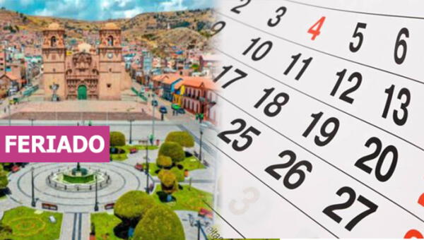 El 4 de noviembre es feriado: conoce la única ciudad en Perú que tendrá el día libre